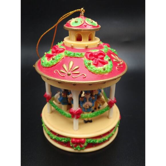 Vintage Plastic Gazebo Christmas Band Ornament 1992 - Picture 2 of 9